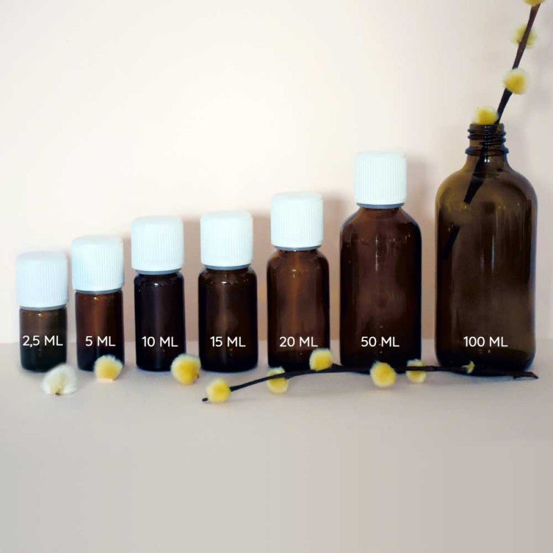 Laboratoire Propos'Nature Amber glass bottle 15ml - Elliotti