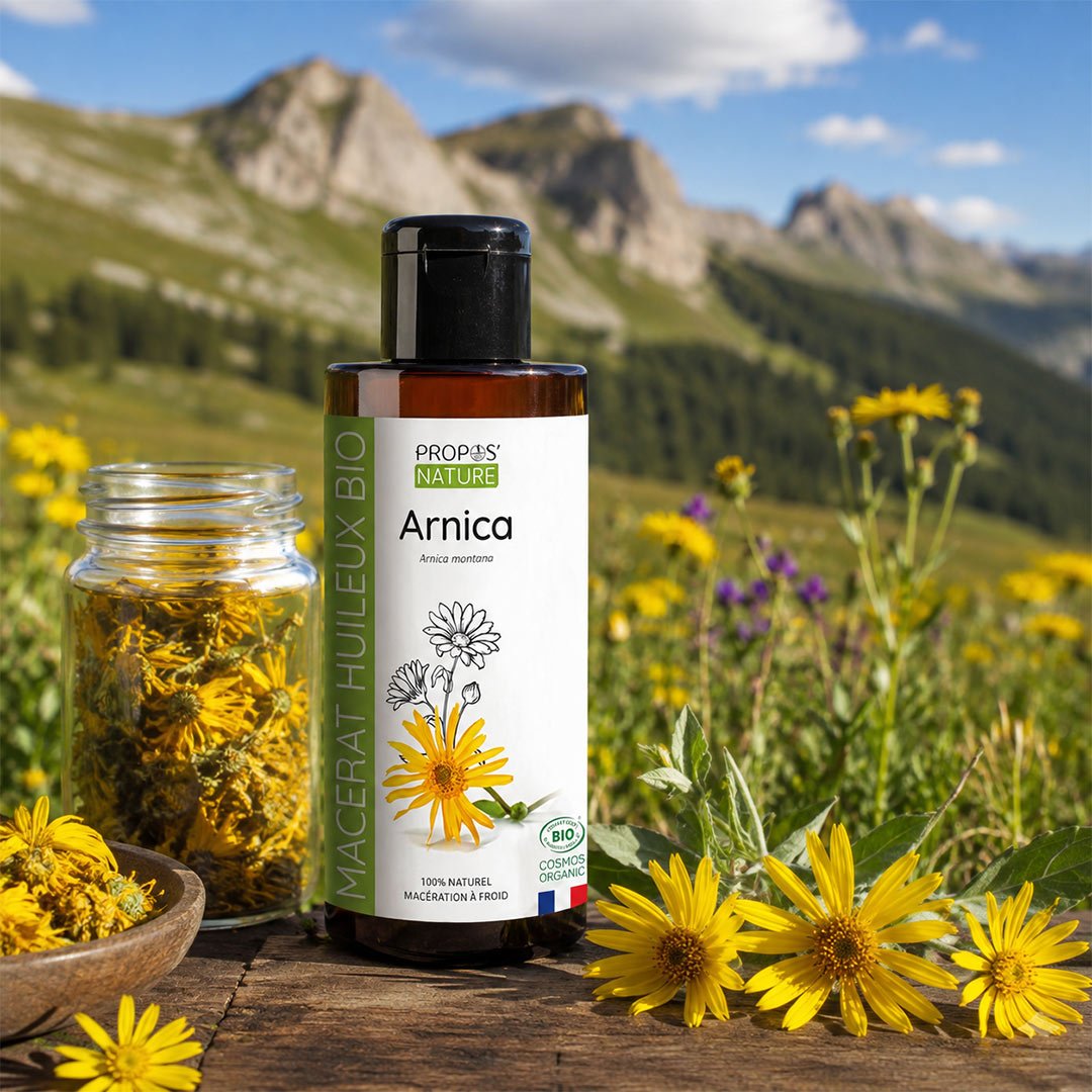 Propos'Nature Arnica Organic Oil Macerate, 100ml - Elliotti