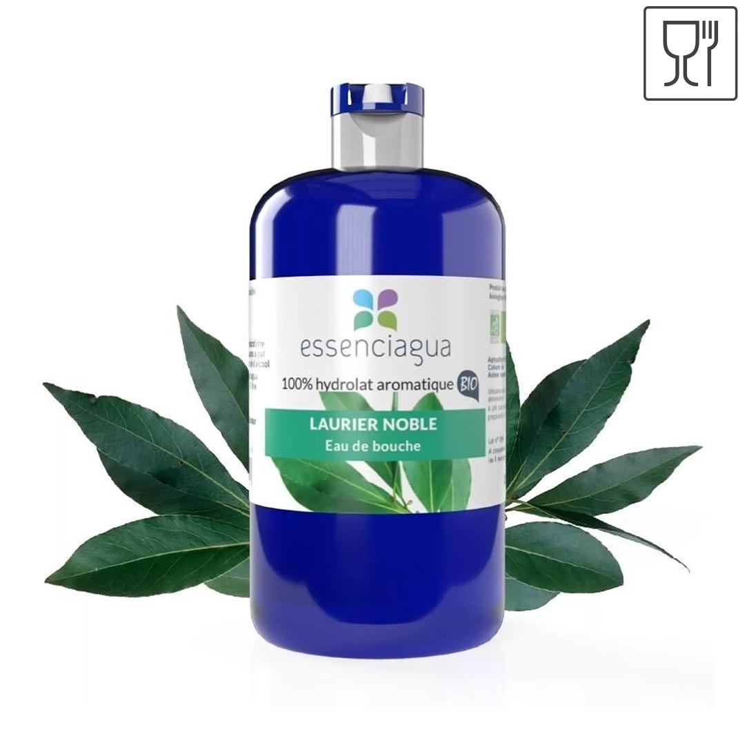Essenciagua Bay Laurel Organic Hydrosol, 250ml - Elliotti