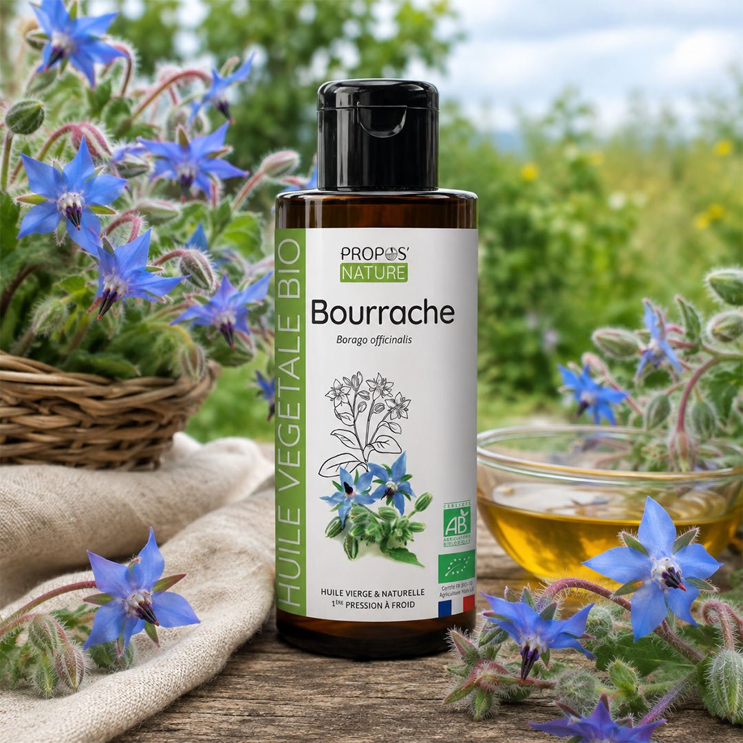 Propos'Nature Borage Organic Virgin Oil, 100ml - Elliotti