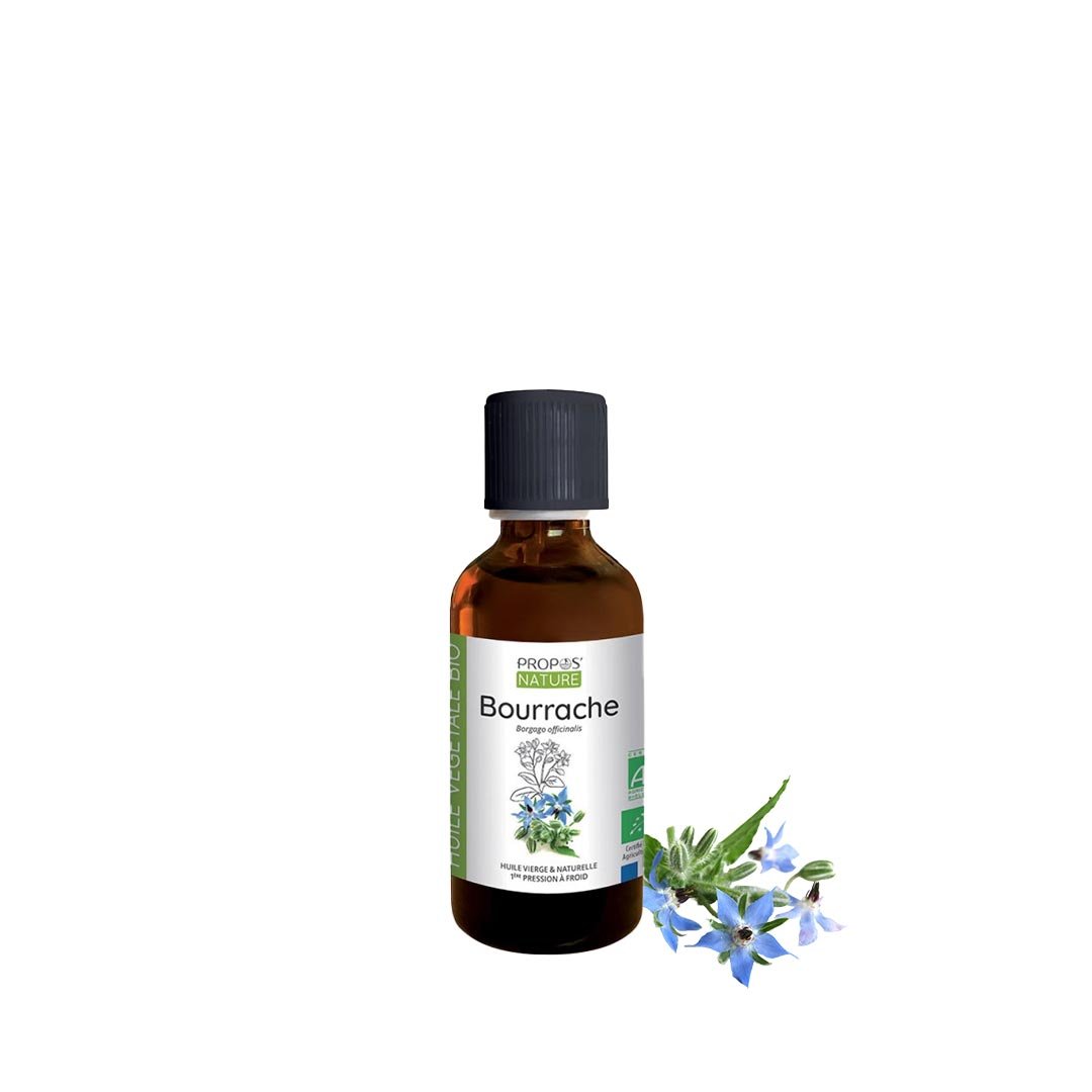 Propos'Nature Borage Organic Virgin Oil, 50ml - Elliotti