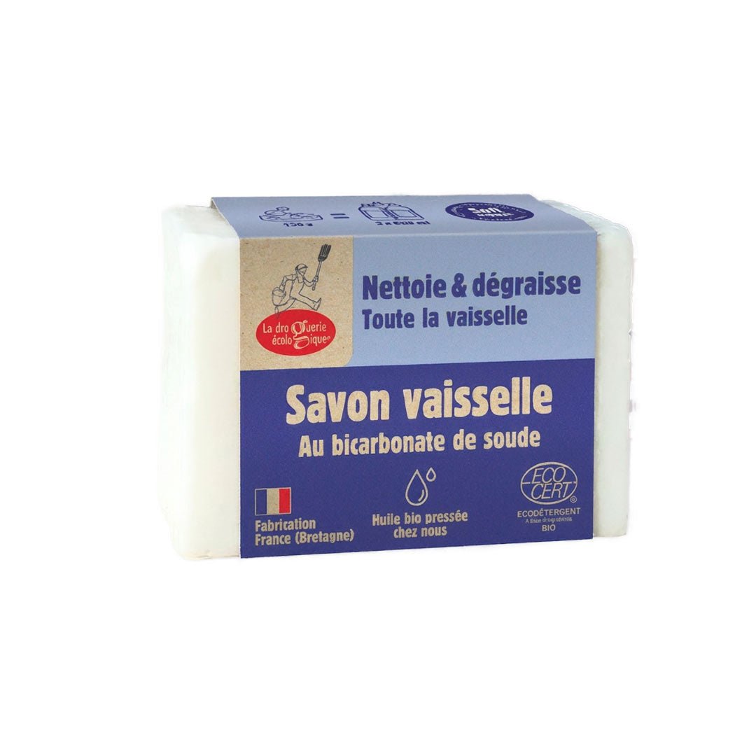 La Droguerie Ecologique - ECODIS Dishwashing Soap with Baking Soda, 150g - Elliotti