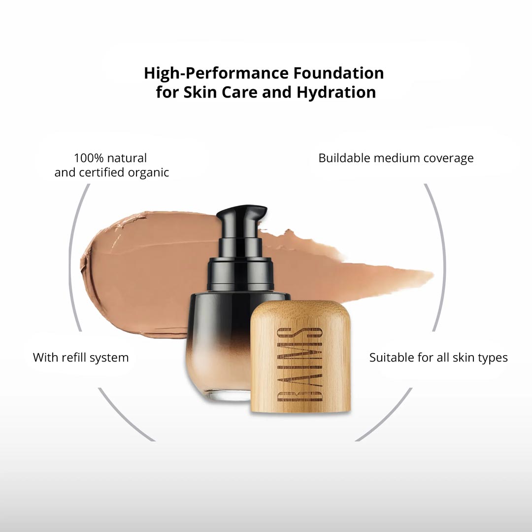 Baims Natural Makeup Fluid Foundation Excellent Skin* - Elliotti