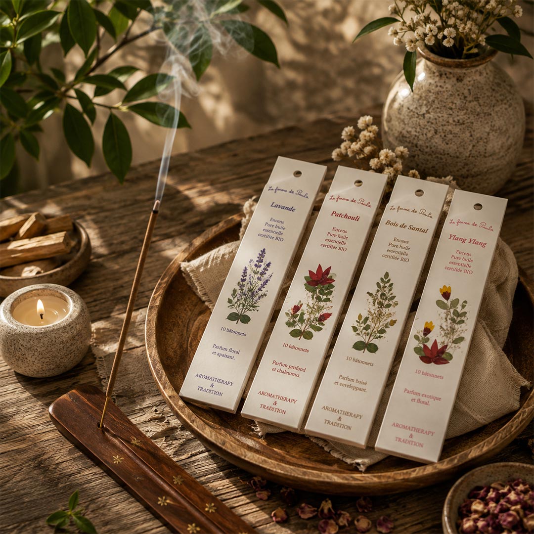 La Droguerie Ecologique - ECODIS Handmade Indian natural incense - Organic Sandalwood - Elliotti