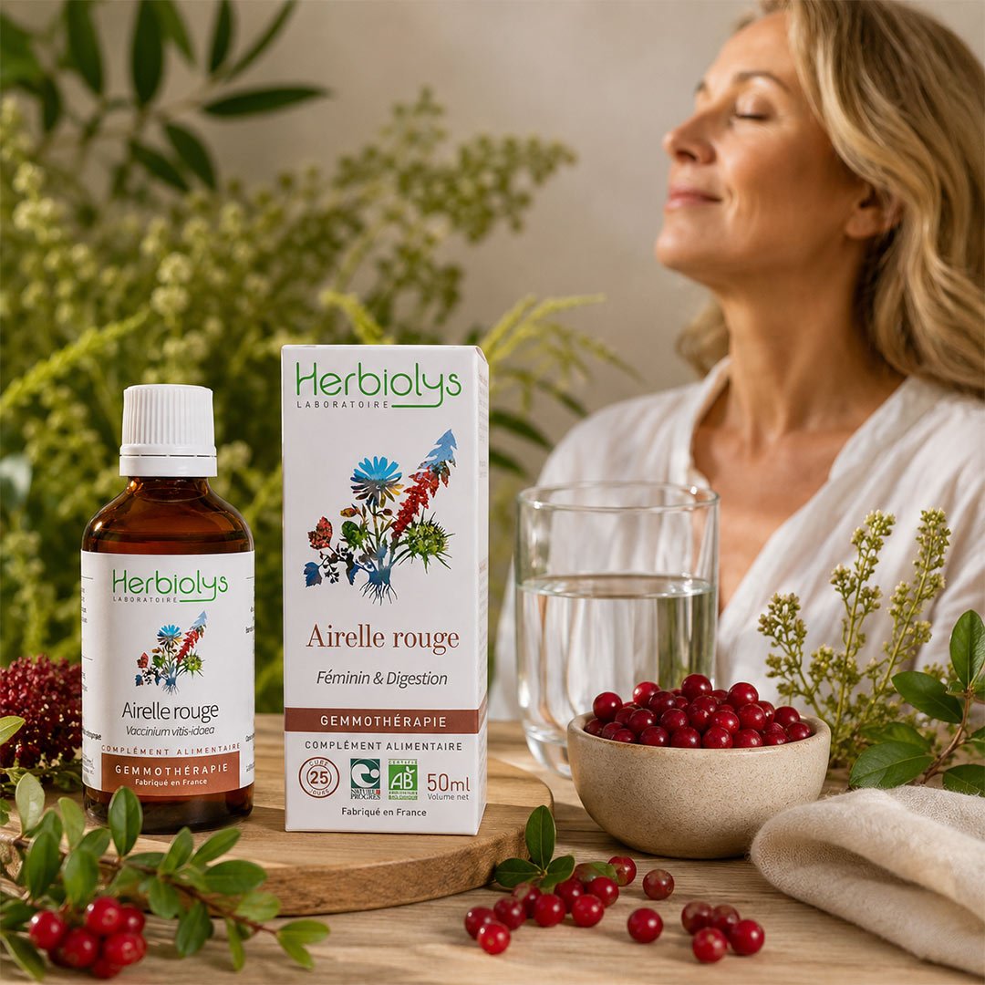 Herbiolys Lingonberry Organic Fresh Bud Extract, 50 ml - Elliotti