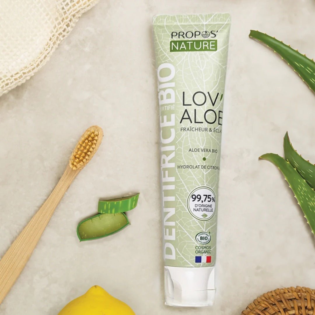 Propos'Nature Lov'Aloe Vera Organic Toothpaste - Elliotti