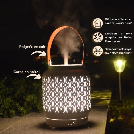 Zen Arome Madrid Wireless Ultrasonic Diffuser - 160 ml - Elliotti