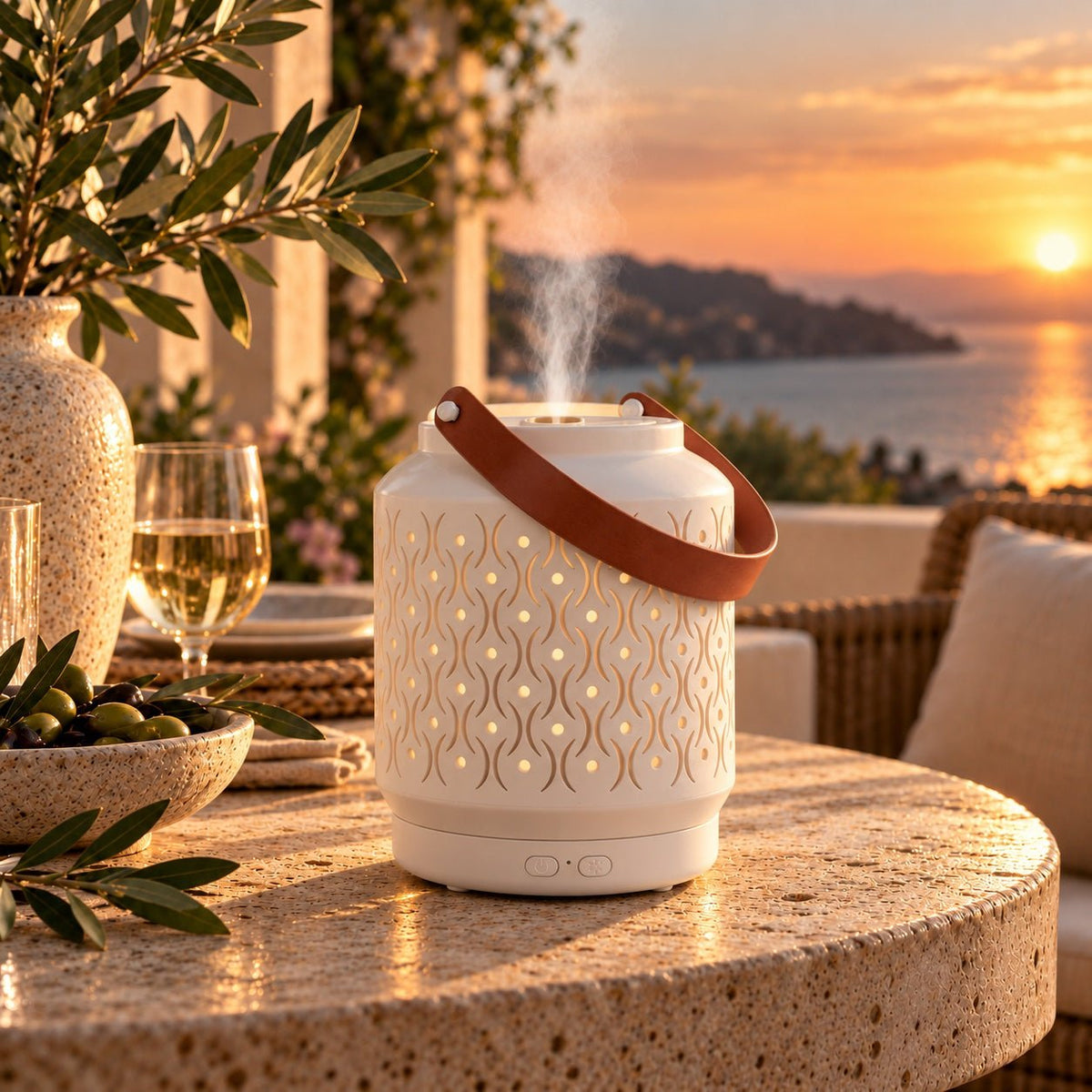 Zen Arome Madrid Wireless Ultrasonic Diffuser - 160 ml - Elliotti