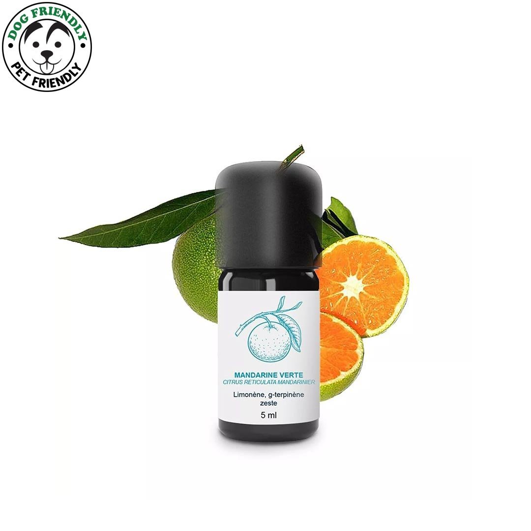 Essenciagua Mandarin Green Organic Essential Oil, 5ml - Elliotti