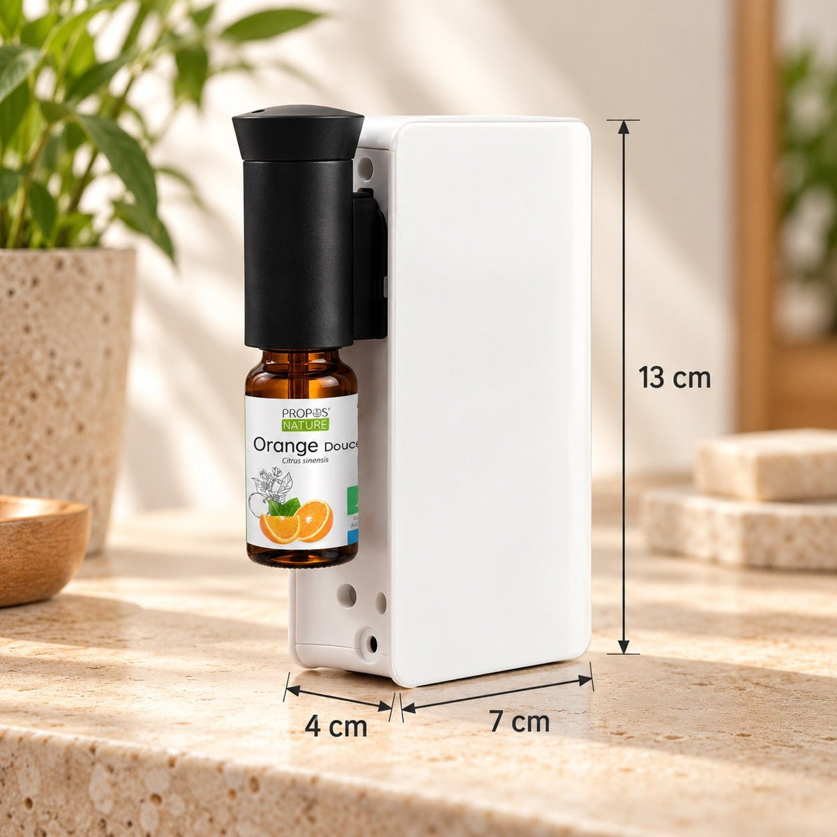 Zen Arome Mobysens White Cold Nebulization Diffuser - 10h diffusion - Elliotti