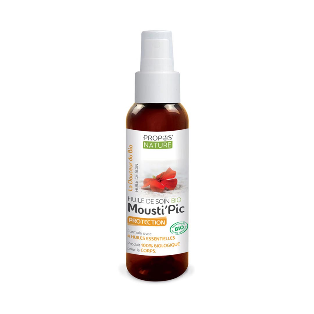 Propos'Nature Mousti'Pic Summer Care Oil - Natural Outdoor Protection - Elliotti