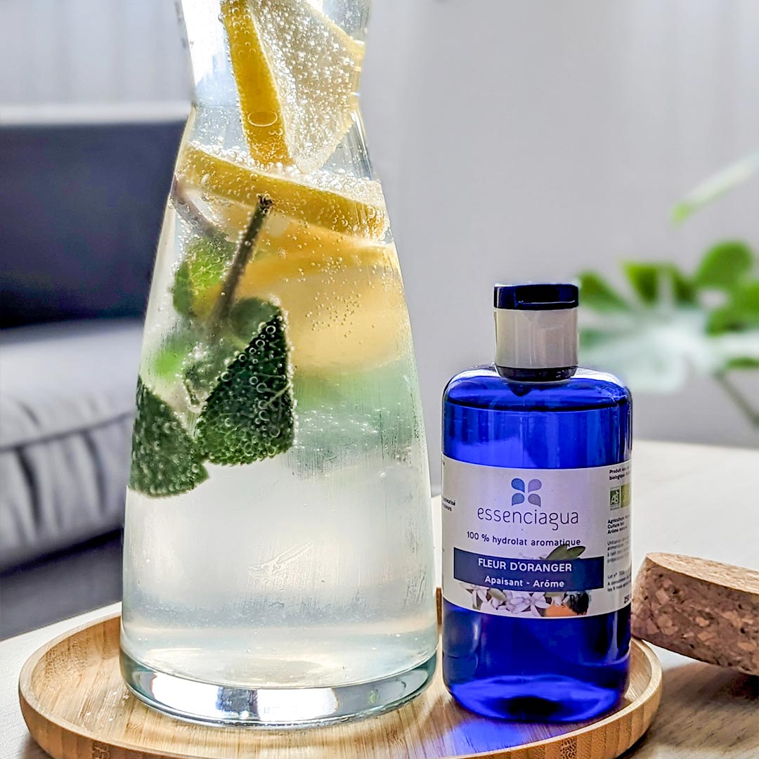 Essenciagua Orange Blossom (Neroli) Organic Hydrosol, 250ml - Elliotti