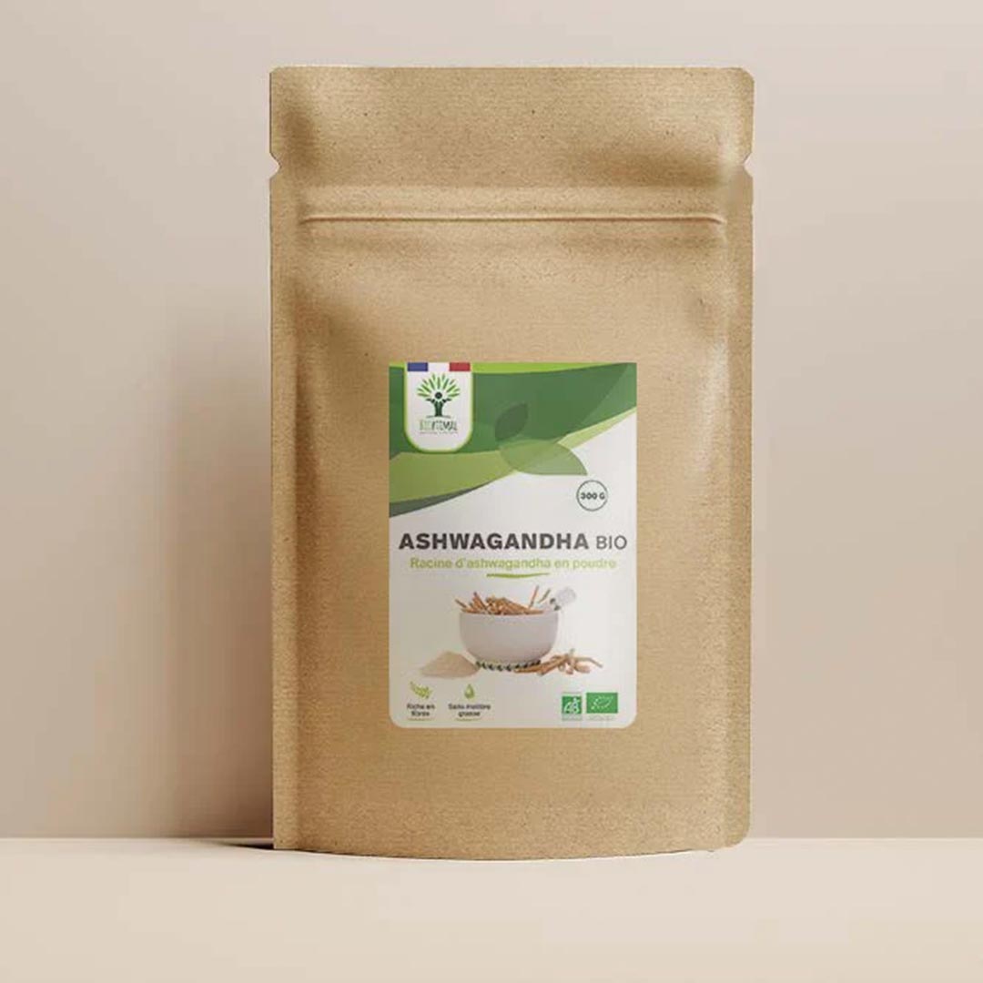 Bioptimal Organic Ashwagandha Powder, 300g - Elliotti