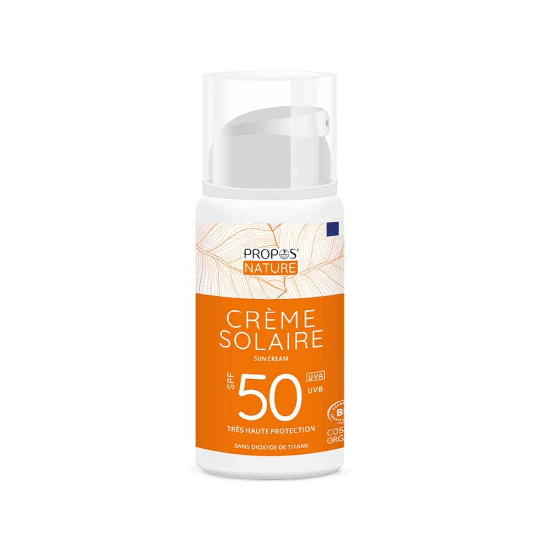 Propos'Nature Organic Certified Sunscreen SPF50 – Very High Protection - Elliotti