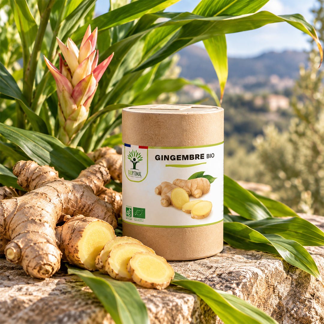 Bioptimal Organic Ginger Powder, 200 capsules - Elliotti