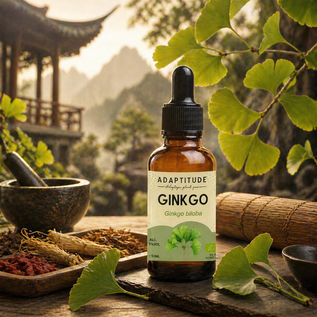 Adaptitude Organic Ginkgo Biloba Extract, 50 ml - Elliotti
