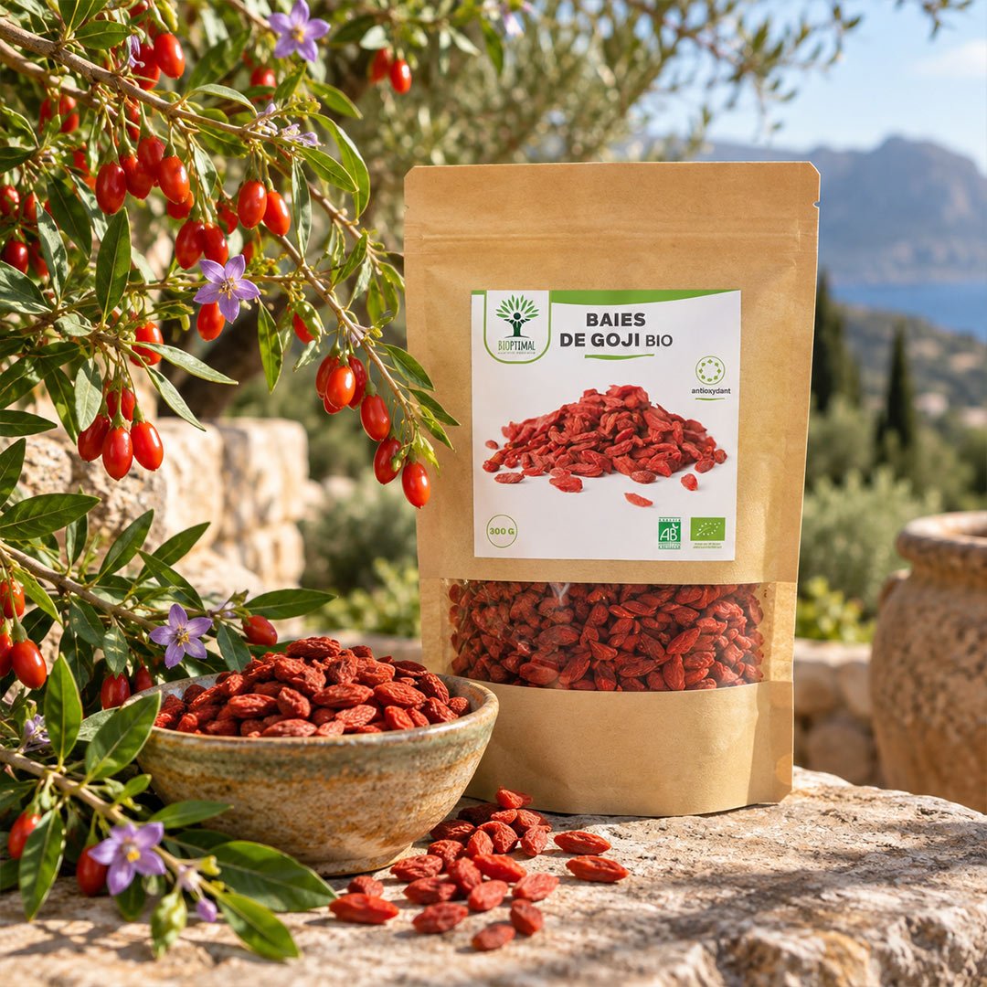 Bioptimal Organic Goji Berries, 300g - Elliotti