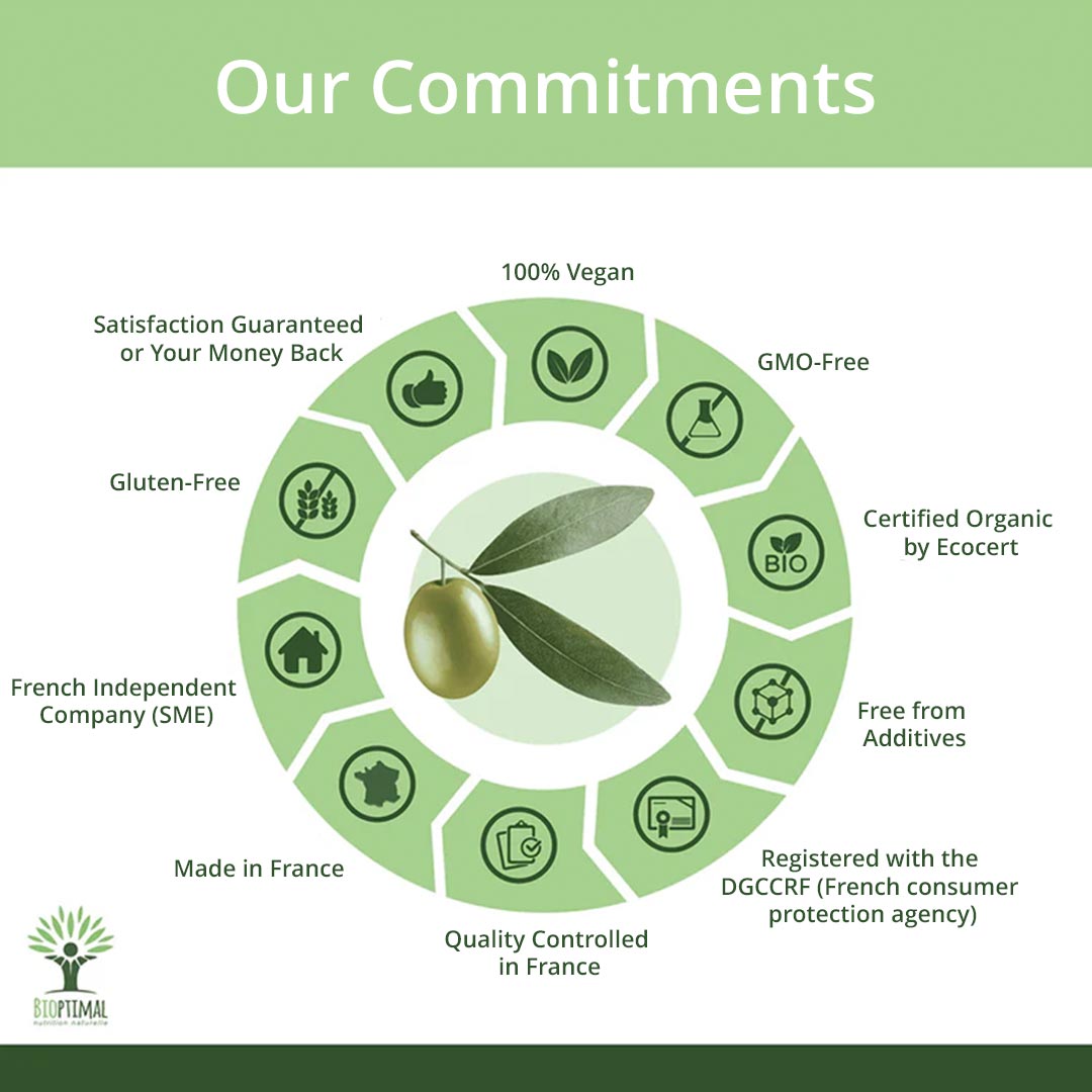 Bioptimal Organic Olive Oil, 200 capsules - Elliotti