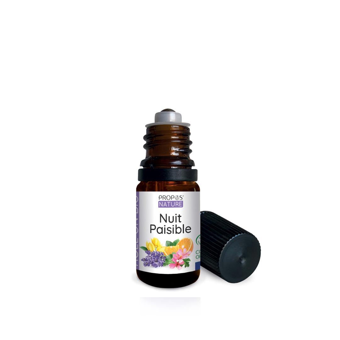 Propos'Nature Organic Peaceful Night Roll - on, 5ml - Elliotti
