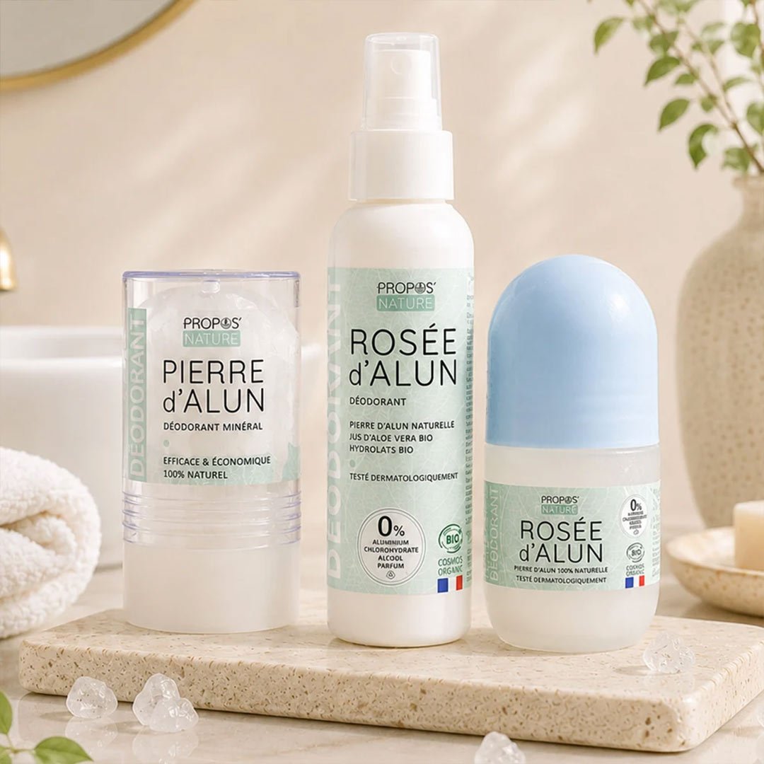 Propos'Nature Organic Roll-on deodorant - with Alum stone, 50ml - Elliotti