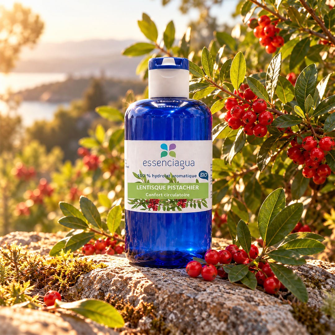 Essenciagua Pistachio Lentisk Organic Hydrosol, 250ml - Elliotti