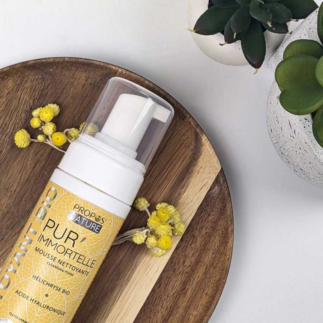 Propos'Nature Pur'Immortelle Organic Cleansing Foam, 150ml - Elliotti