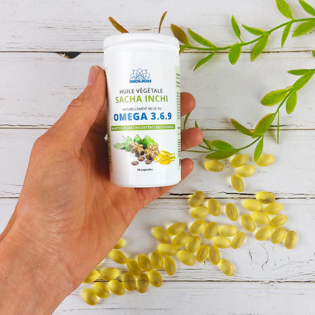 Propos'Nature Sacha Inchi Vegetable Oil, 90 Capsules - Elliotti