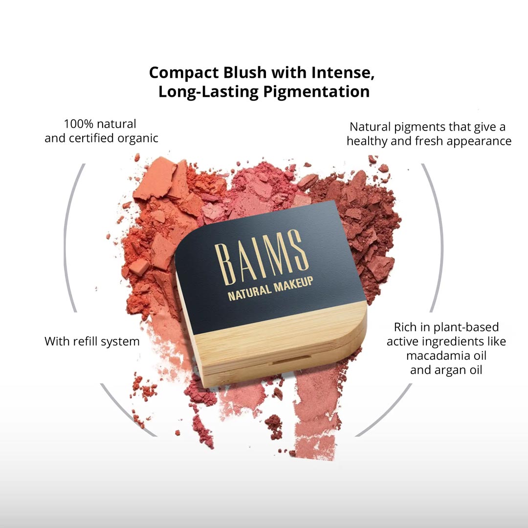 Baims Natural Makeup Satin Mineral Blush* - Elliotti