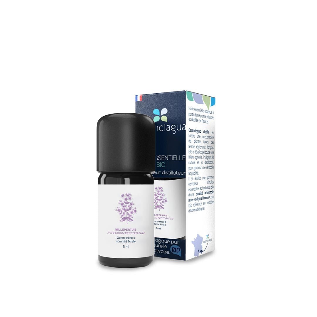 Essenciagua St. John's Wort Organic Essential Oil, 5ml - Elliotti