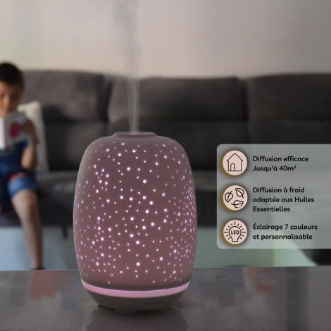 Zen Arome Stella Ultrasonic Diffuser - Ceramic 120 ml - Elliotti