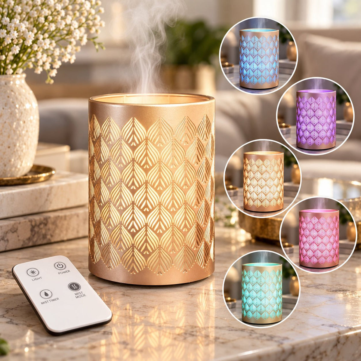 Zen Arome Vienne Ultrasonic Diffuser - 110 ml - Elliotti