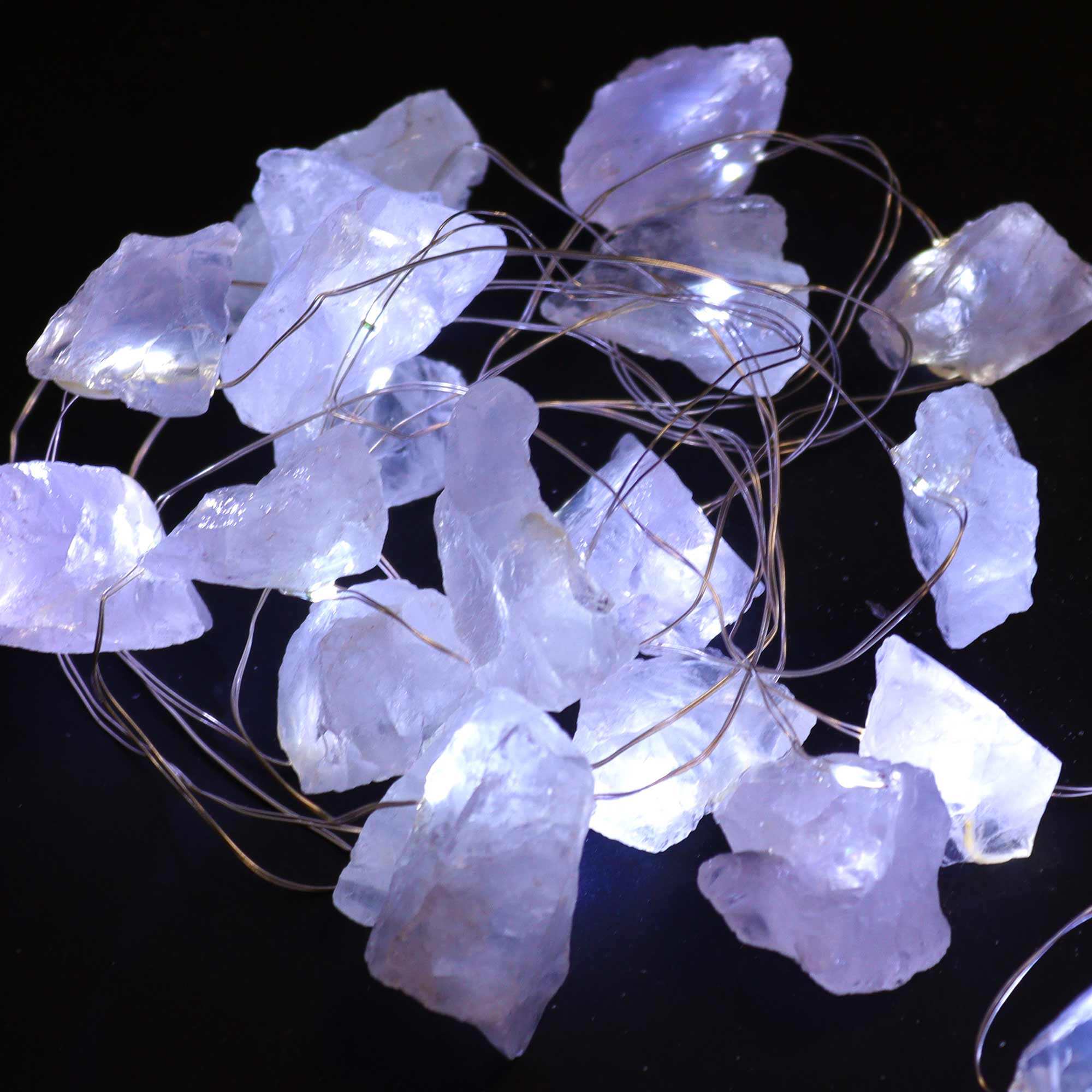 AW Artisan Gemstone Enchantment Lights - Rock Quartz - Elliotti