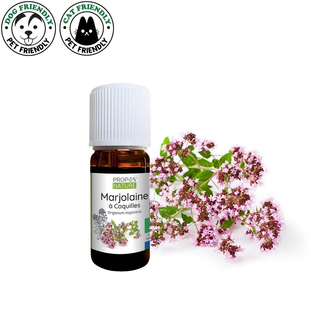 Laboratoire Propos'Nature Marjoram Organic Essential Oil, 10ml - Elliotti