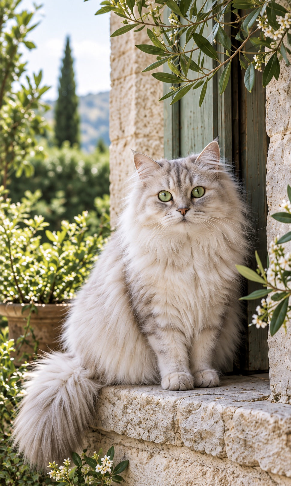 Cat portrait