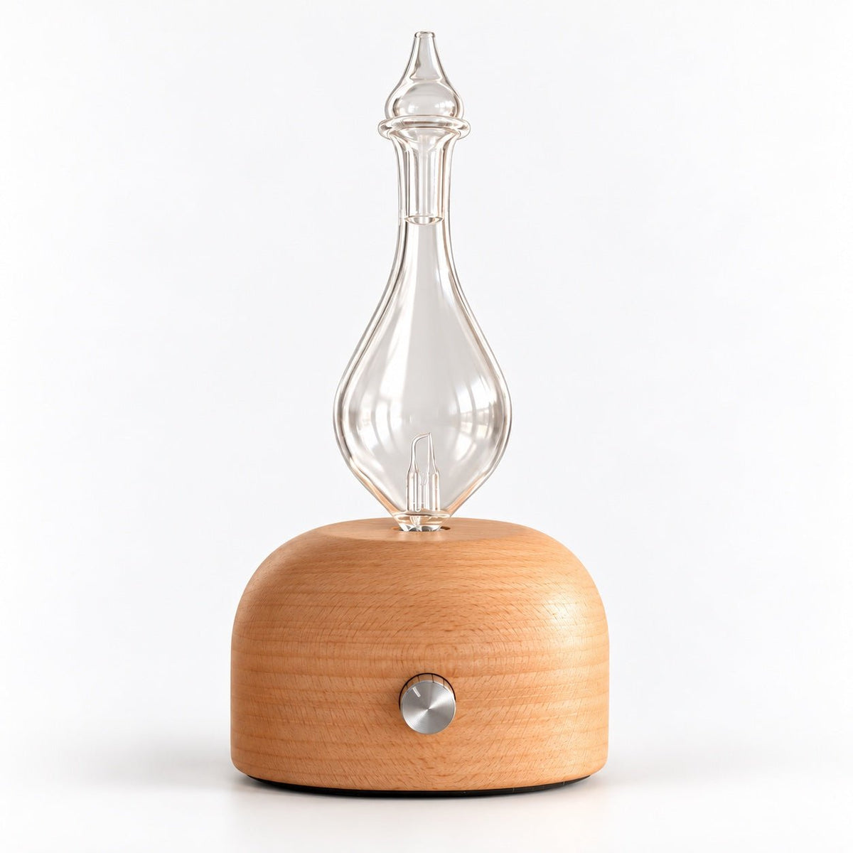 Zen Arome Aurora Cold Nebulization Diffuser – FSC Wood & Hand-Crafted Glass - Elliotti
