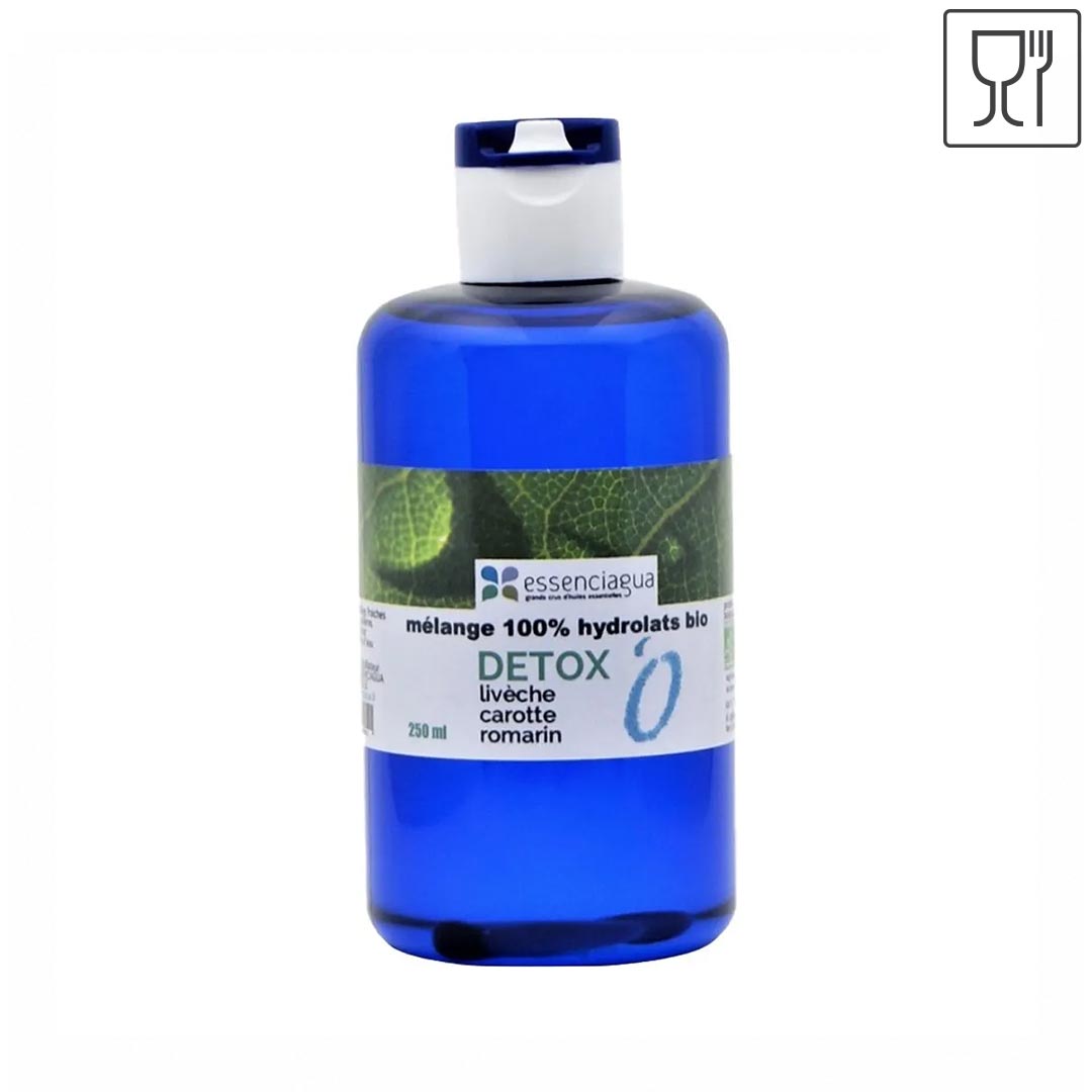 Essenciagua DETOX' O2 Organic Hydrosol Blend, 250ml - Elliotti