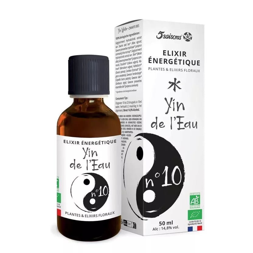 Energy Elixir No. 10 Yin of Water (Kidney) - 50ml - Elliotti
