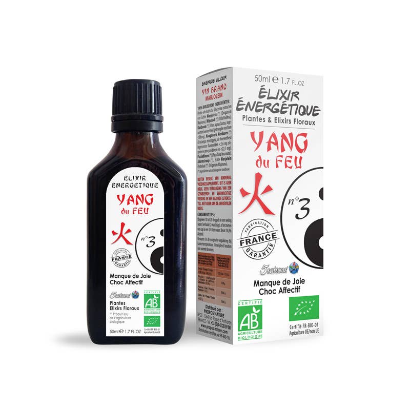 Propos'Nature Energy Elixir No. 3 Bio - Chinese Medicine - 50ML - Elliotti