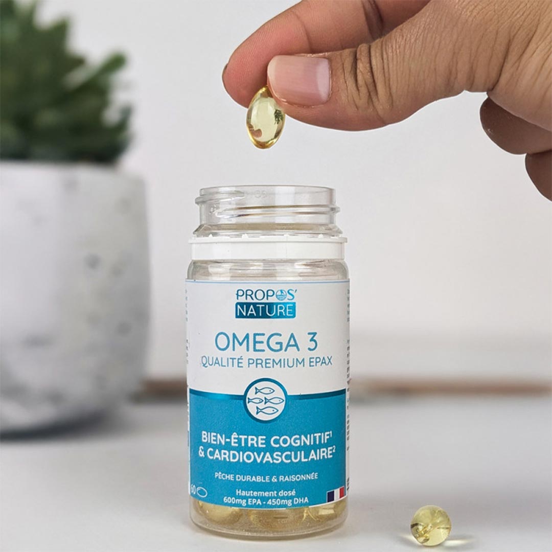 Propos'Nature EPAX® Omega - 3 Capsules – Premium Quality EPA & DHA - Elliotti