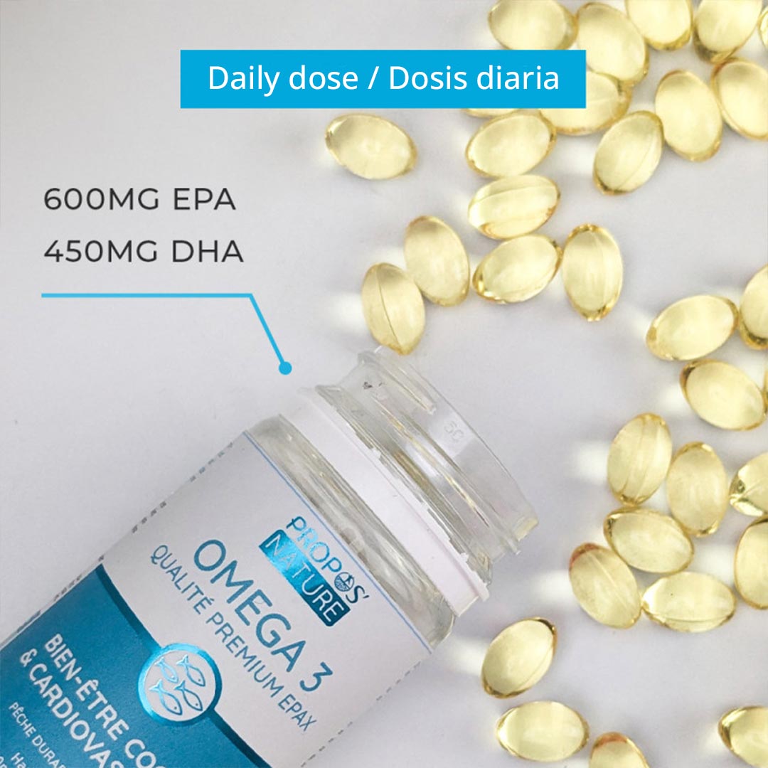 Propos'Nature EPAX® Omega - 3 Capsules – Premium Quality EPA & DHA - Elliotti