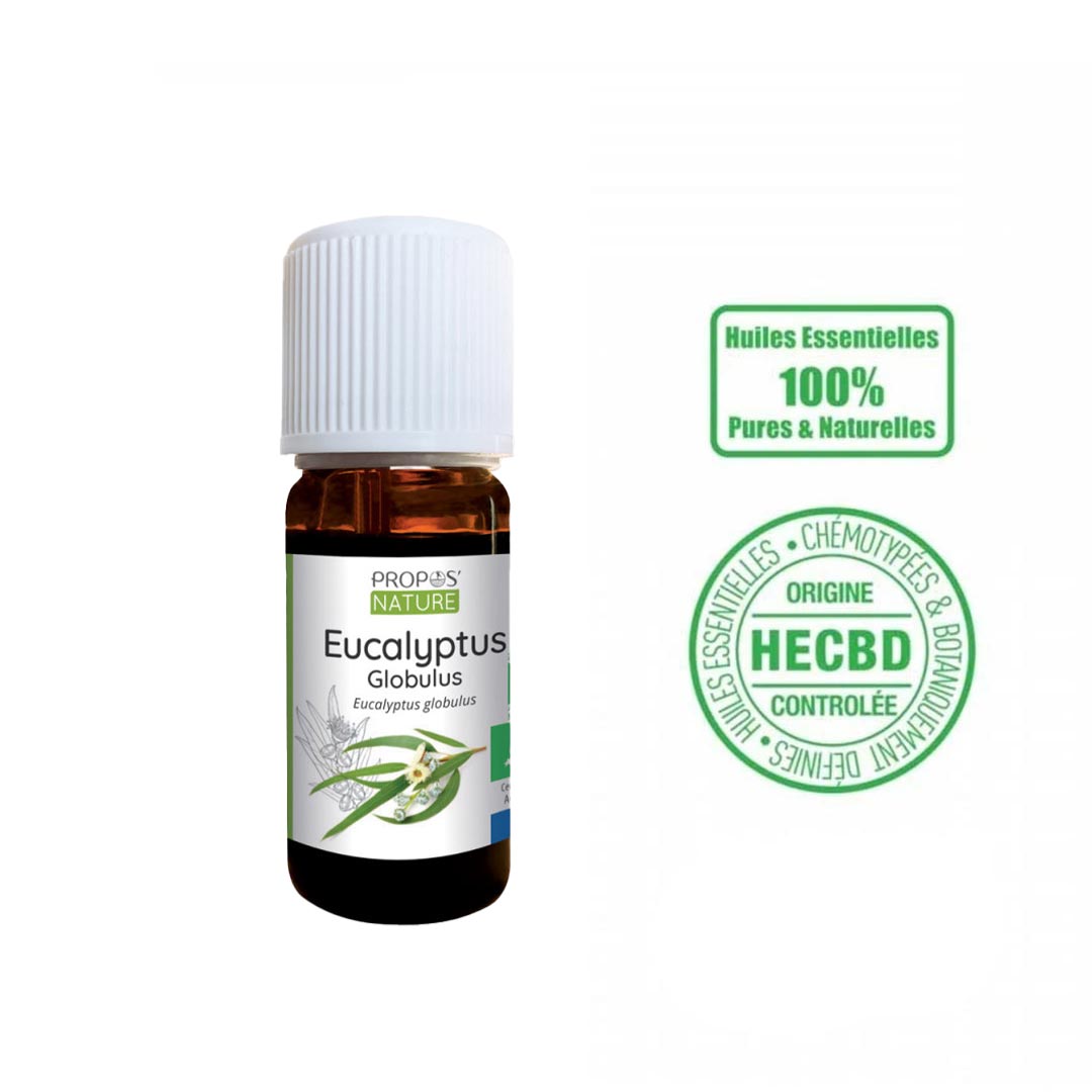 Laboratoire Propos'Nature Eucalyptus Globulus Organic Essential Oil, 10ml - Elliotti