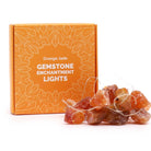 AW Artisan Gemstone Enchanted Lights - Orange Jade - Elliotti