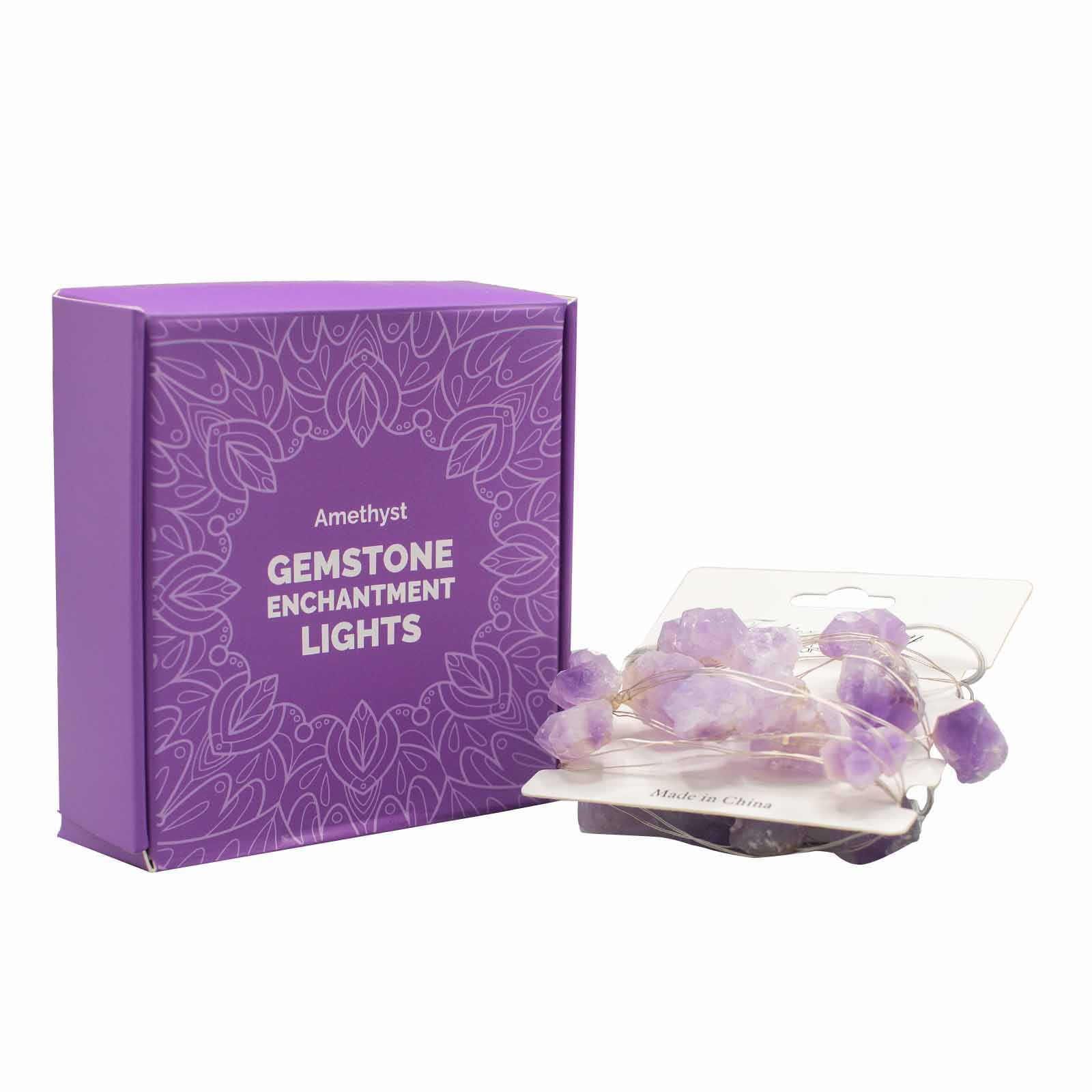 AW Artisan Gemstone Enchantment Lights - Amethyst - Elliotti