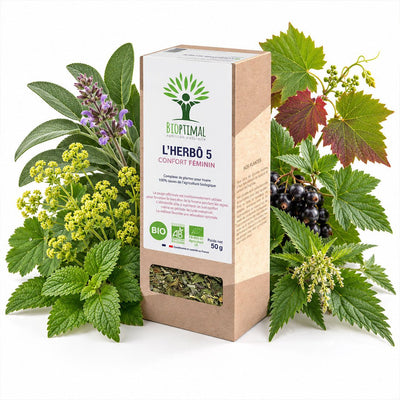 Bioptimal Herb 5 – Feminine Comfort Organic Infusion, 50g - Elliotti