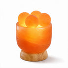 Zen Arome Himalayan Salt Lamp with 4 Massage Balls, 2 kg - Elliotti