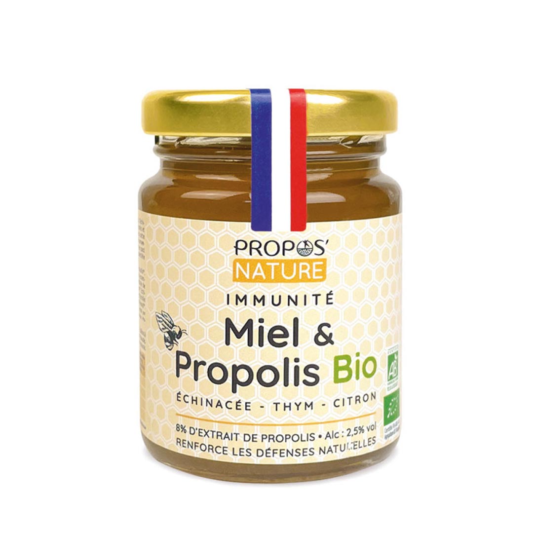 Propos'Nature Honey & Propolis Immunity Blend, 125g - Elliotti