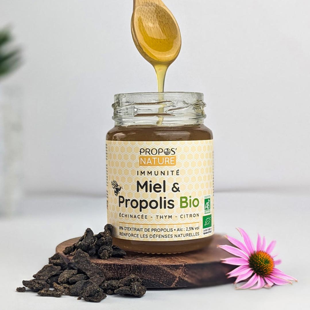 Propos'Nature Honey & Propolis Immunity Blend, 125g - Elliotti
