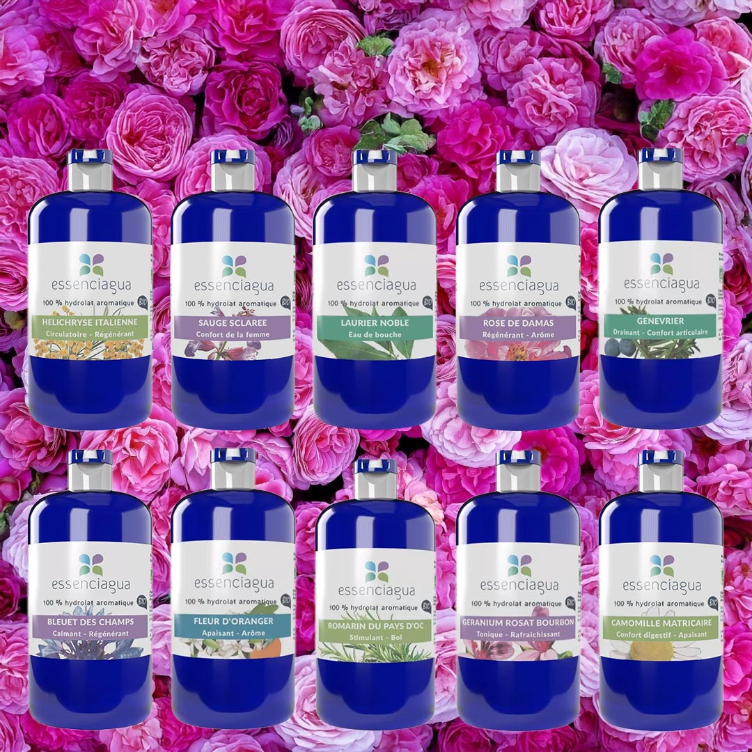 Discover our Certified Organic Food-grade Hydrosols - Elliotti