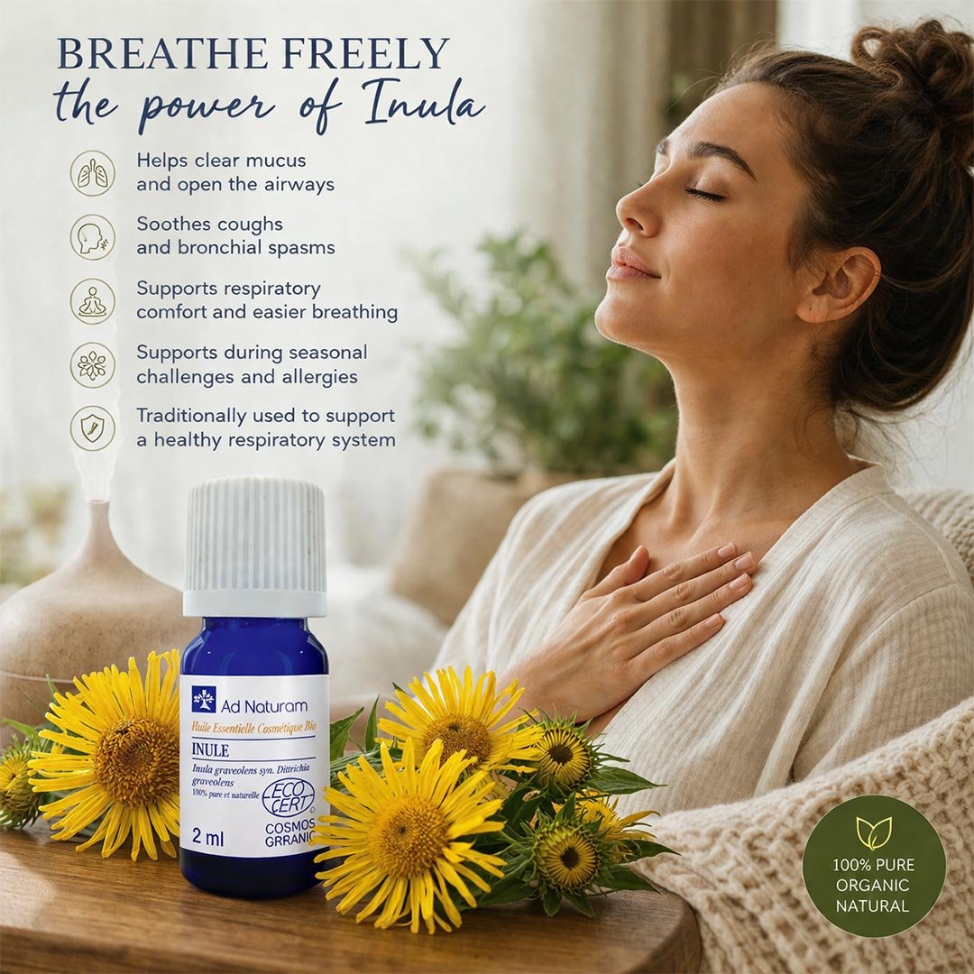 Ad Naturam Inula Organic Essential Oil, 2 ml - Elliotti