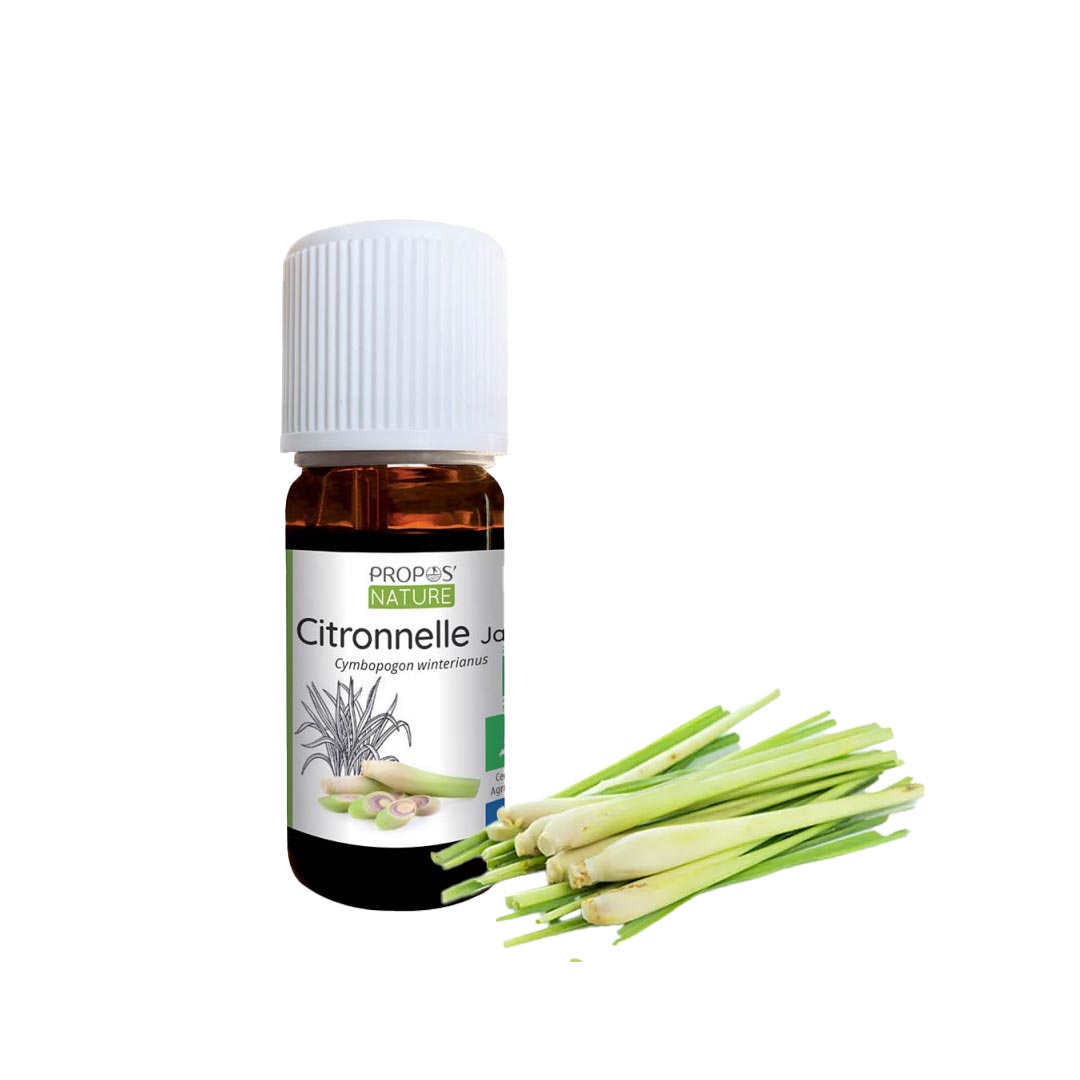 Java Citronella Organic Essential Oil, 10ml - Elliotti